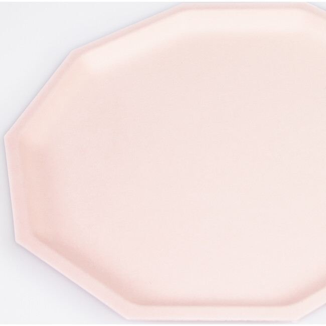 Pink Decagon Compostable Side Plates - Party - 3