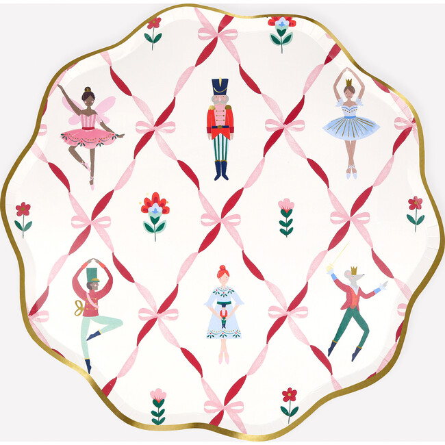 Nutcracker Ballet Dinner Plates - Party - 1