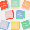 Mixed Happy Birthday Small Napkins - Party - 1 - thumbnail