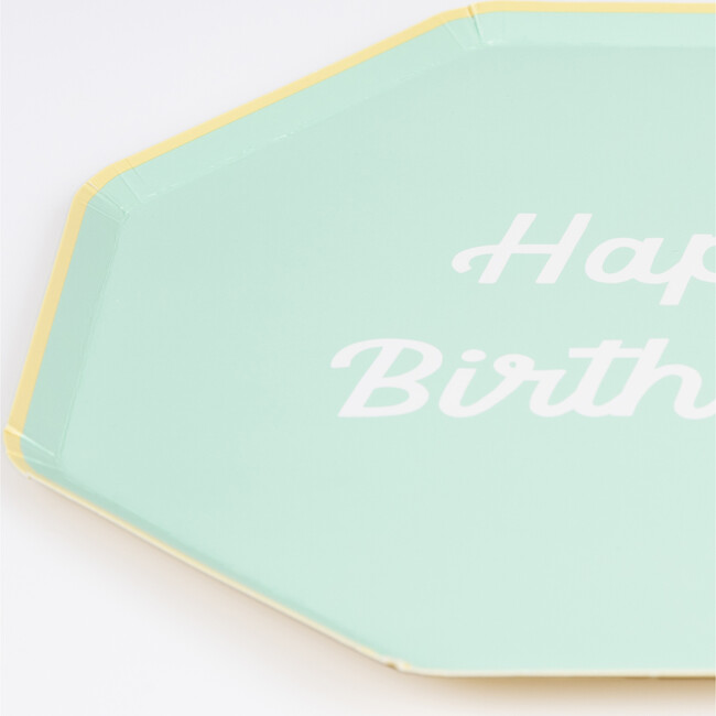 Mixed Happy Birthday Side Plates - Party - 2