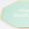 Mixed Happy Birthday Side Plates - Party - 2