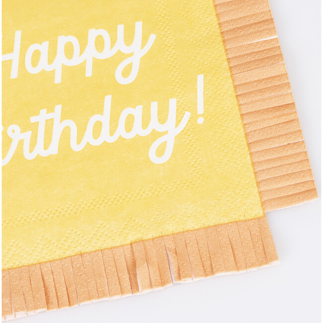 Mixed Happy Birthday Small Napkins - Party - 2