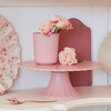 Medium Pink Reusable Bamboo Cake Stand - Party - 2