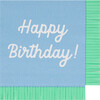 Mixed Happy Birthday Small Napkins - Party - 5