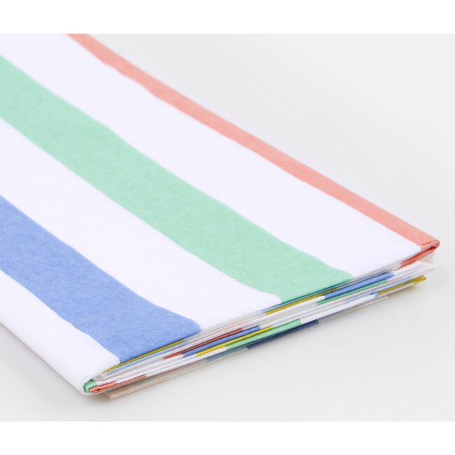 Multi Striped Tablecloth - Party - 3