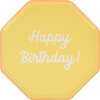 Mixed Happy Birthday Side Plates - Party - 6