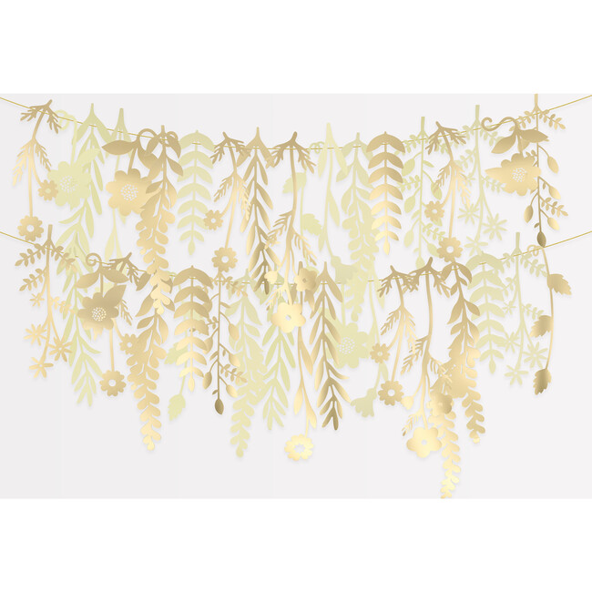 Gold Flower Backdrop