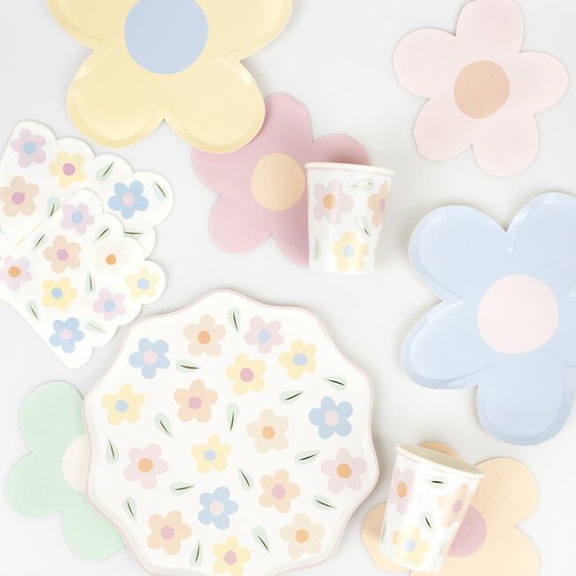 Happy Flowers Dinner Plates - Party - 3