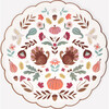 Folk Fall Side Plates - Party - 1 - thumbnail