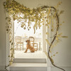 Gold Flower Backdrop - Party - 2