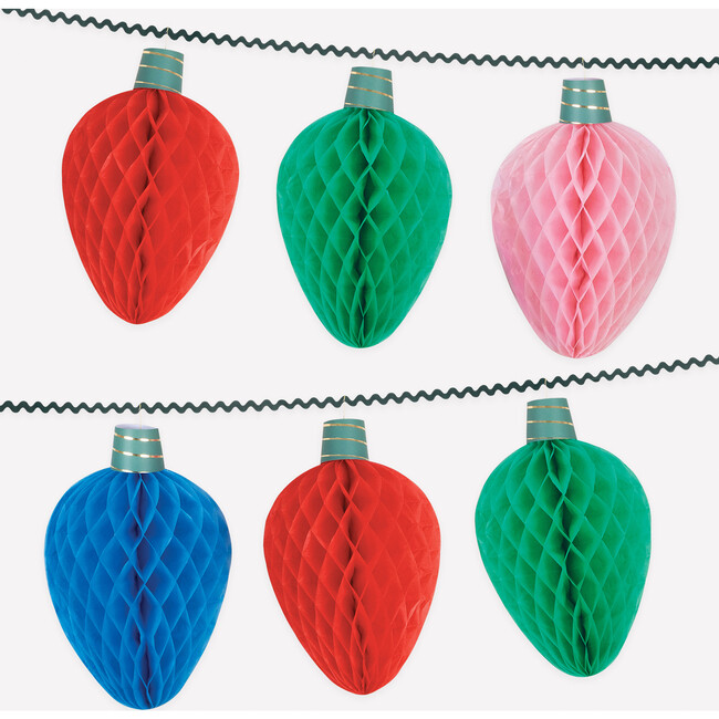 Giant Honeycomb String Light Garland