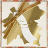 Gold Leaf Bow Place Cards - Party - 4