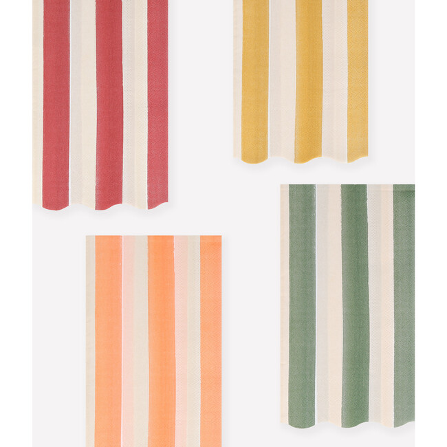 Fall Stripe Guest Towels