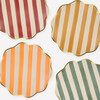 Fall Stripe Dinner Plates - Party - 1 - thumbnail