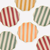 Fall Stripe Side Plates - Party - 1 - thumbnail