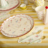 Ditsy Posy Scalloped Large Napkins - Party - 2