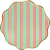 Festive Stripe Side Plates - Party - 4