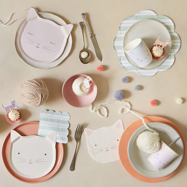 Cute Kitten Plates - Party - 2