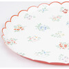 Ditsy Posy Scalloped Dinner Plates - Party - 3
