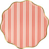 Festive Stripe Side Plates - Party - 5