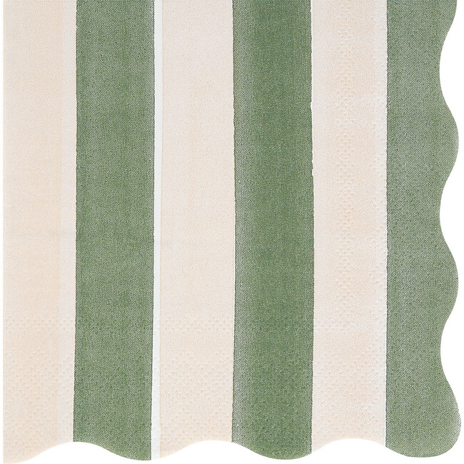 Fall Stripe Small Napkins - Party - 5