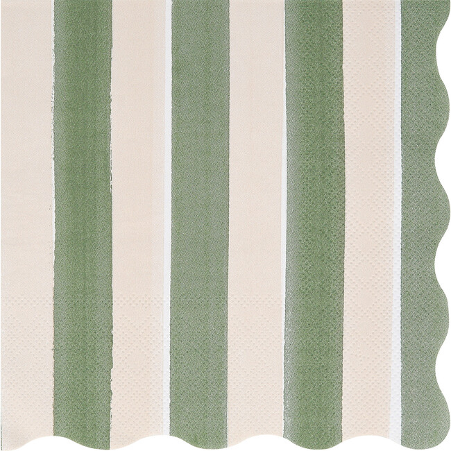 Fall Stripe Large Napkins - Party - 3