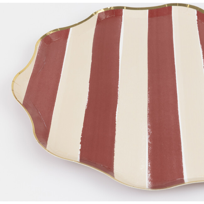 Fall Stripe Side Plates - Party - 3