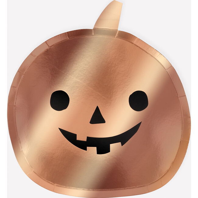 Copper Pumpkin Plates
