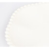 Cream Dot Edged Flower Compostable Side Plates - Party - 3
