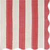 Fall Stripe Large Napkins - Party - 4
