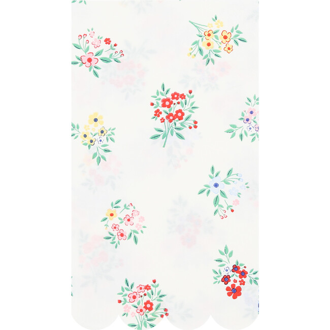 Ditsy Posy Scalloped Guest Towels - Party - 3