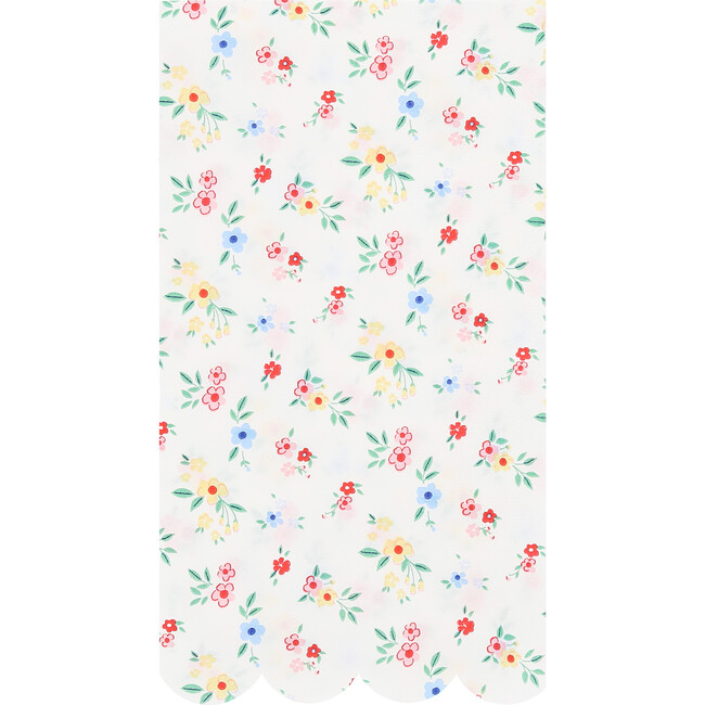 Ditsy Posy Scalloped Guest Towels - Party - 4