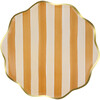 Fall Stripe Dinner Plates - Party - 6