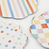Colorful Pattern Side Plates - Party - 4 - thumbnail