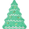 Christmas Tree With Bows Plates - Party - 4
