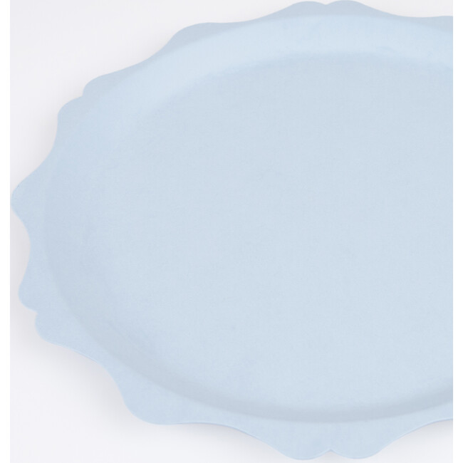 Blue Decorative Edge Compostable Side Plates - Party - 3
