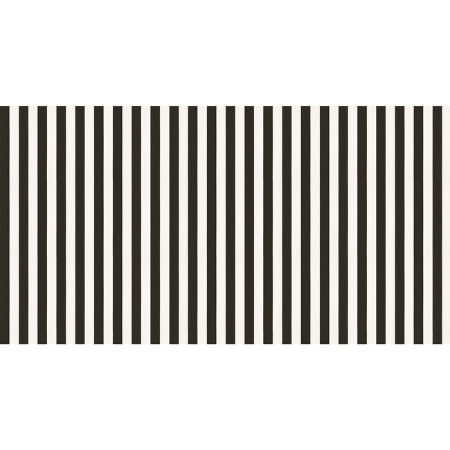Black Striped Tablecloth - Party - 3