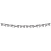 Black & White Stripy Bow Garland - Party - 4