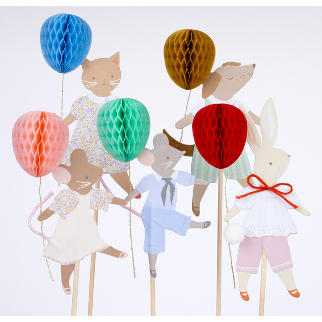 Animal Friends Cake Toppers