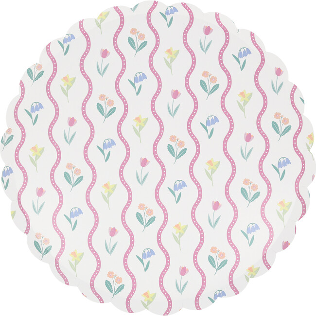 Bloomsbury Floral Pattern Dinner Plates - Party - 4