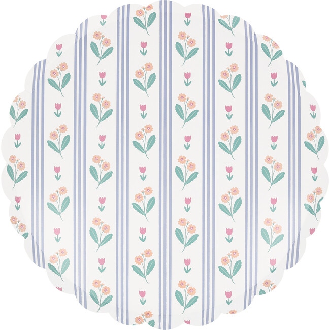 Bloomsbury Floral Pattern Dinner Plates - Party - 6