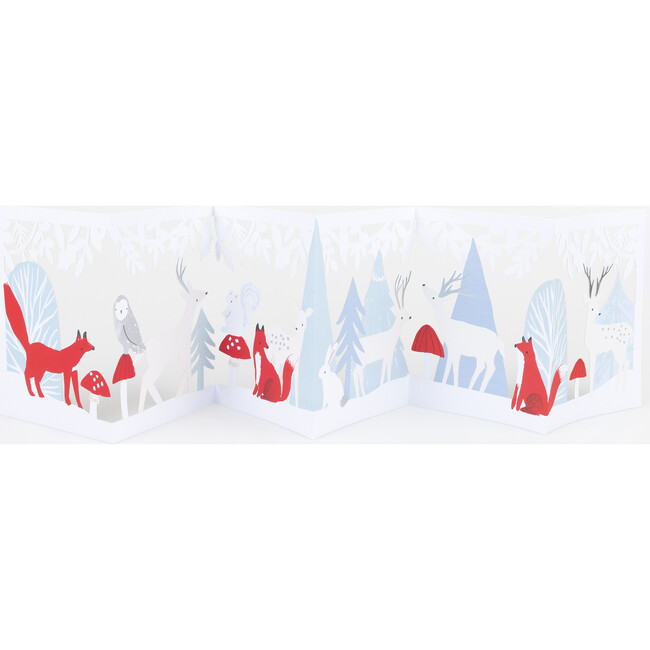 Winter Wonderland Concertina Card - Party - 2