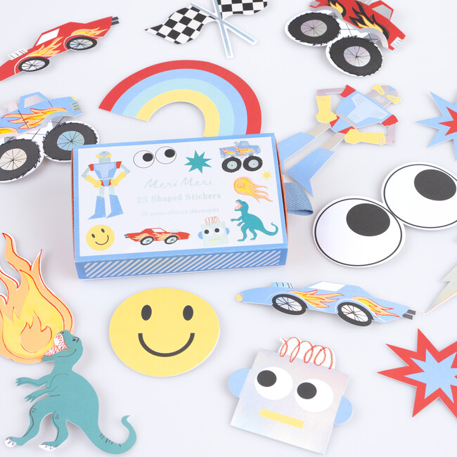 Toybox Icon Shaped Stickers