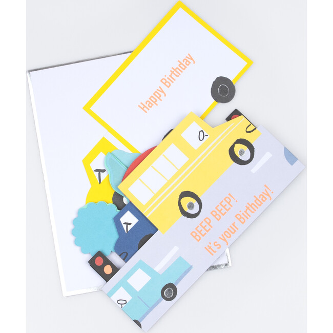 Transport Concertina Birthday Card - Greeting Cards - 4