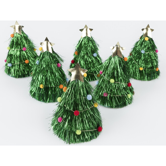 Tinsel Tree Party Hats