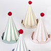 Stripe Pastel Party Hats - Party Accessories - 3