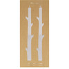 Silver Dipped Stick Candles - Candles - 5