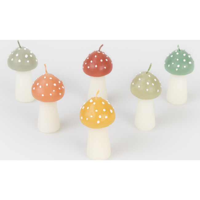 Rustic Mini Mushroom Candles - Candles - 2