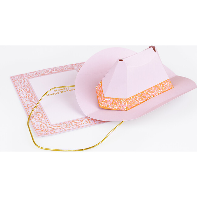 Pop-Up Western Hat Birthday Card