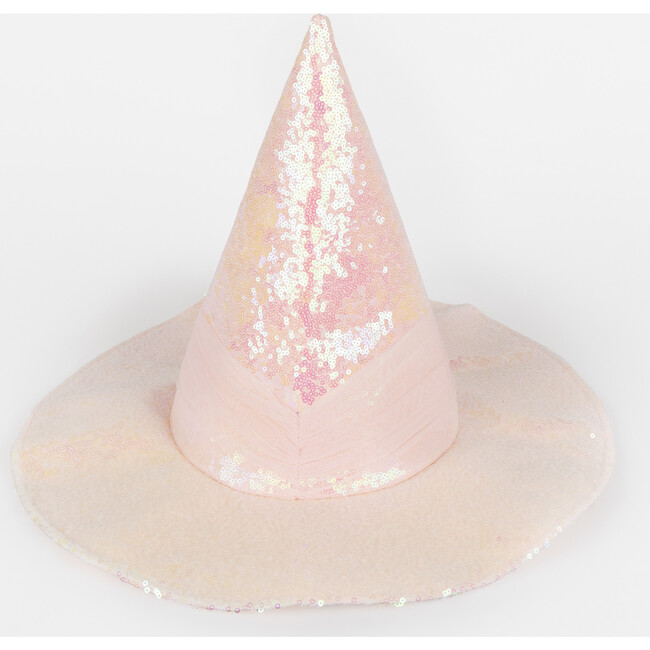 Pink Sequin Witch Hat
